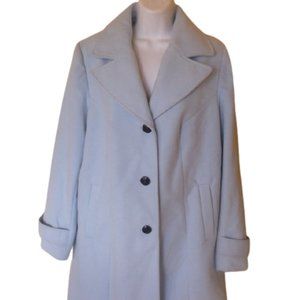Light Blue Coat Size Women Medium